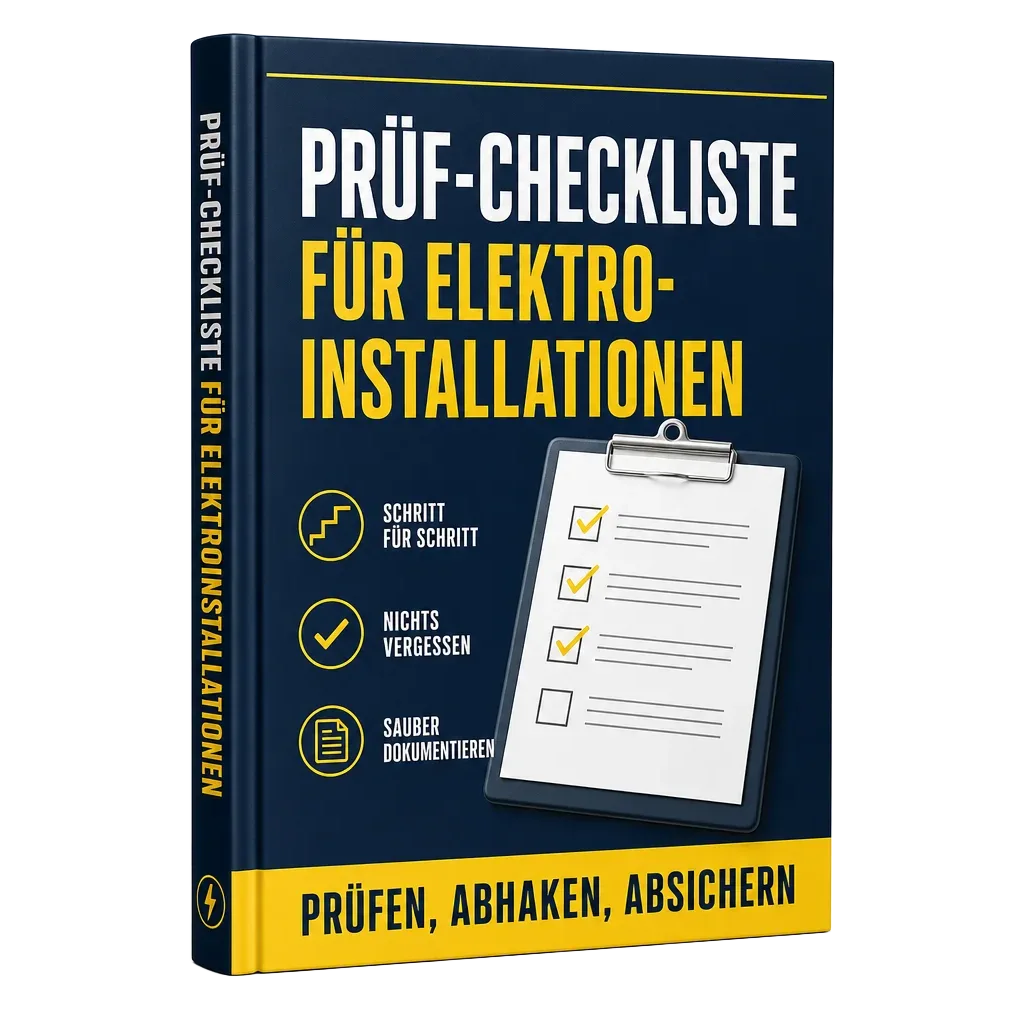 Prüf-Checkliste für Elektroinstallationen